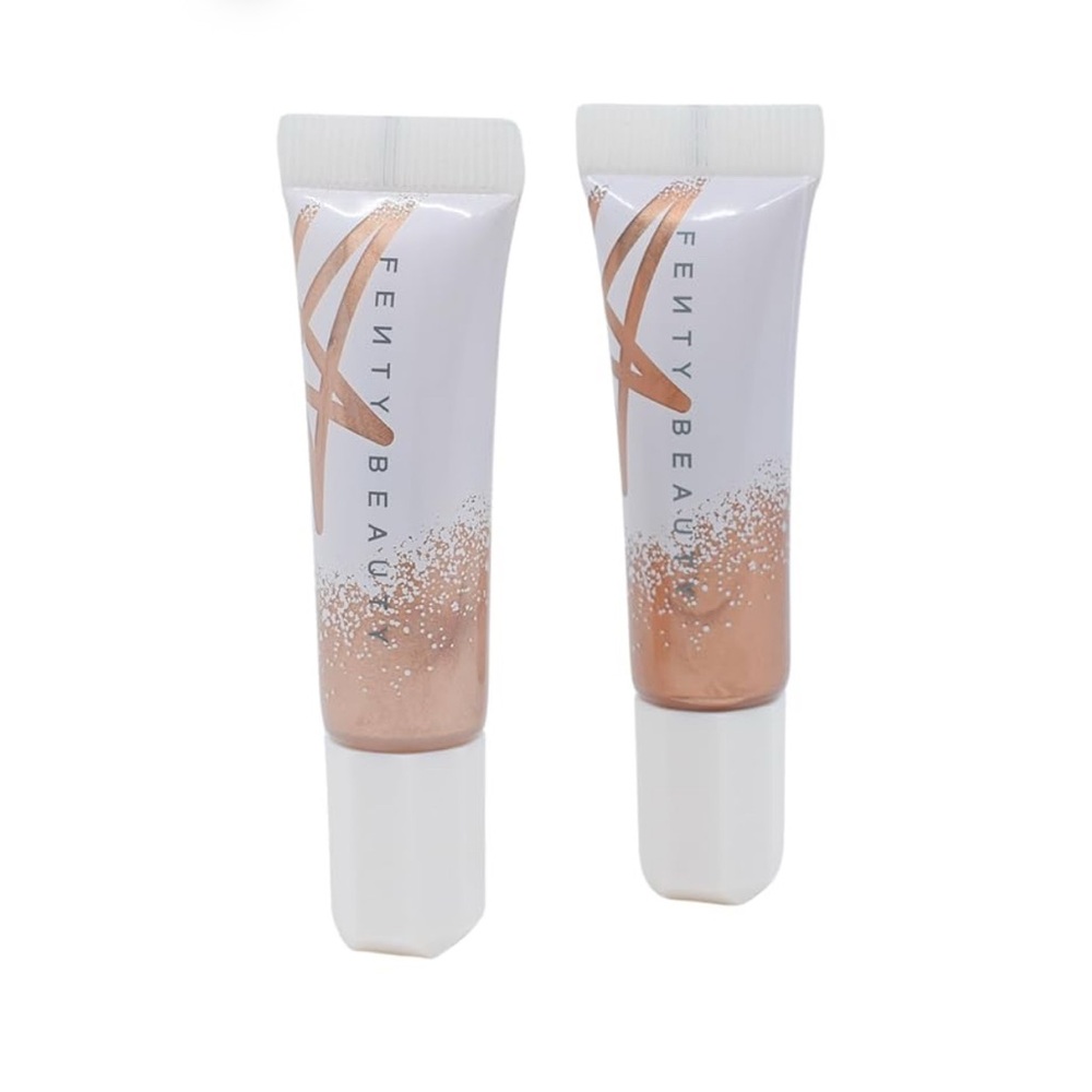 Fenty  Baby Watts Mini Fluid Freestyle Highlighter Duo - Gold - Picture 3 of 5